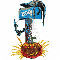 Mailbox Embroidery Design 12